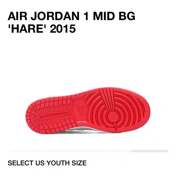 Jordan 1 Retro MidHare Jordan (2015) (GS)